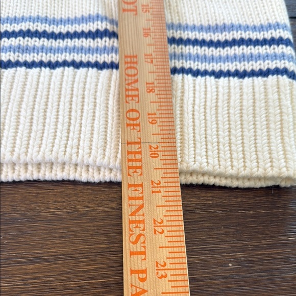 Madewell Ribbed Cotton Turtleneck Sweater in Stripe Size XS - Picture 7 of 12